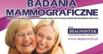 Bezpłatna mammografia 28 października